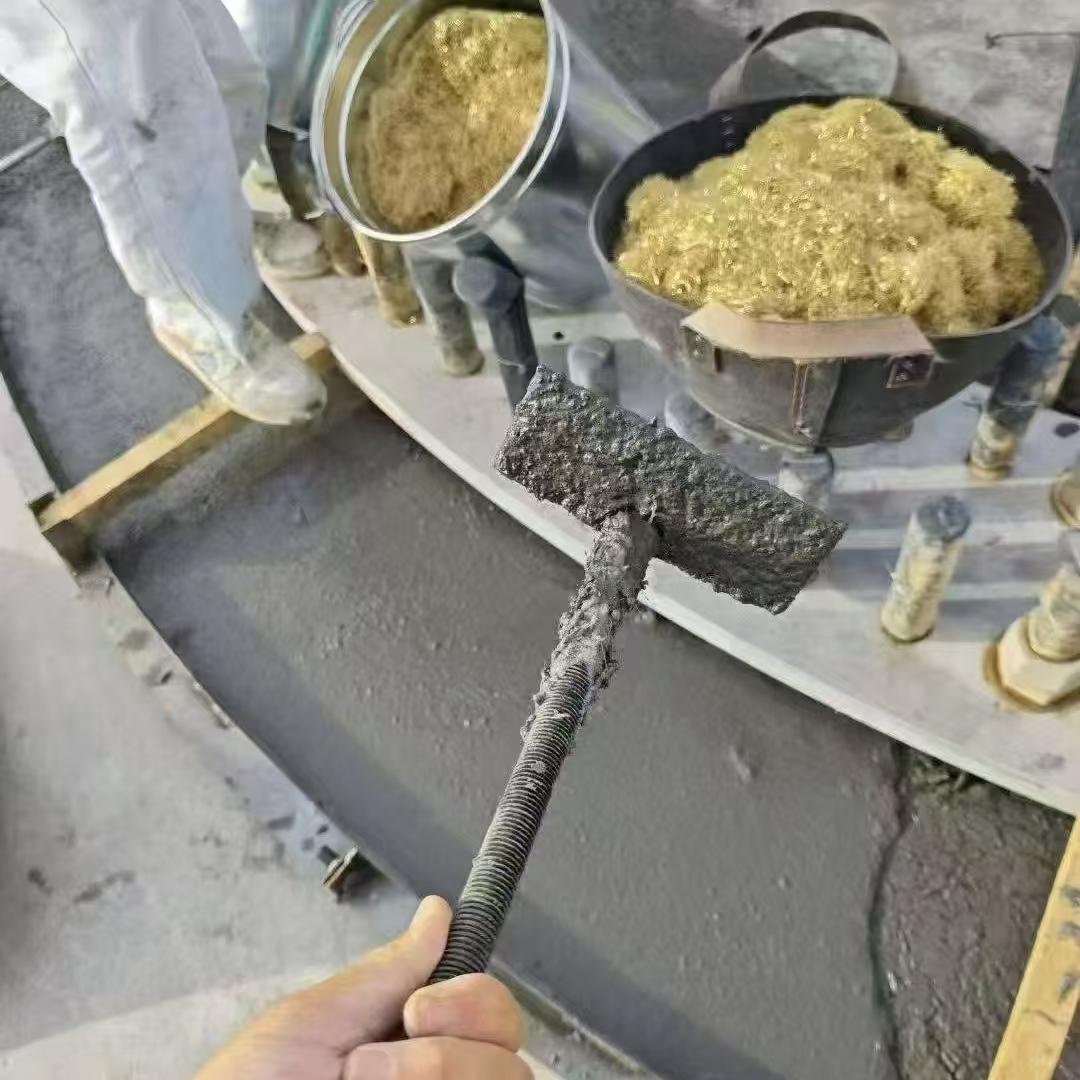 牡丹江C120钢纤维高强无收灌浆料 轧机压缩机汽轮机发电机锻压设备底座灌浆材料